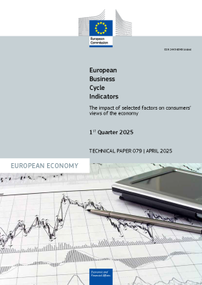 European Business Cycle Indicators: The impact of selected factors on consumers' views of the economy. 1st Quarter 2025